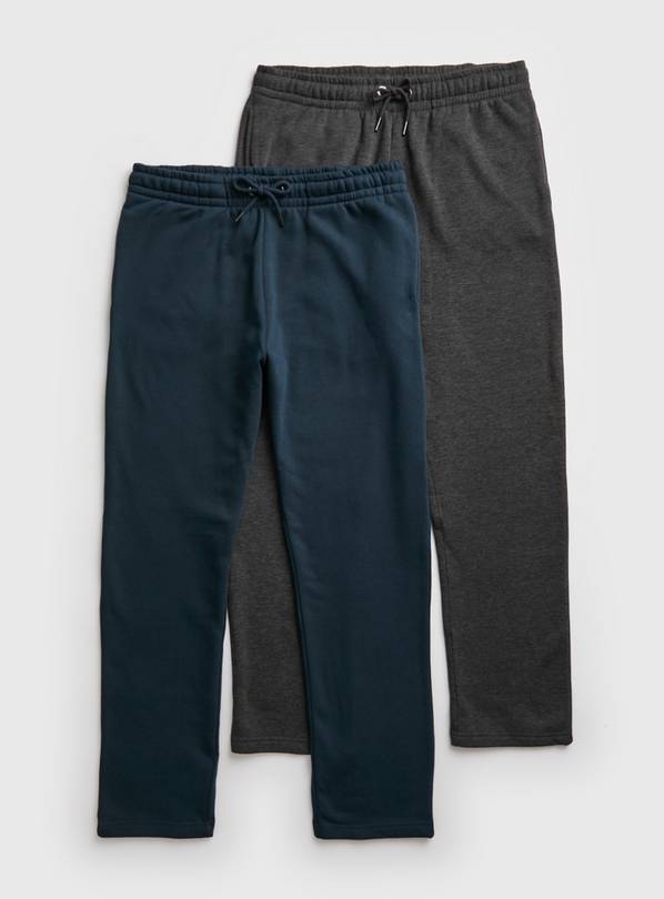 Charcoal Grey & Navy Joggers 2 Pack - S